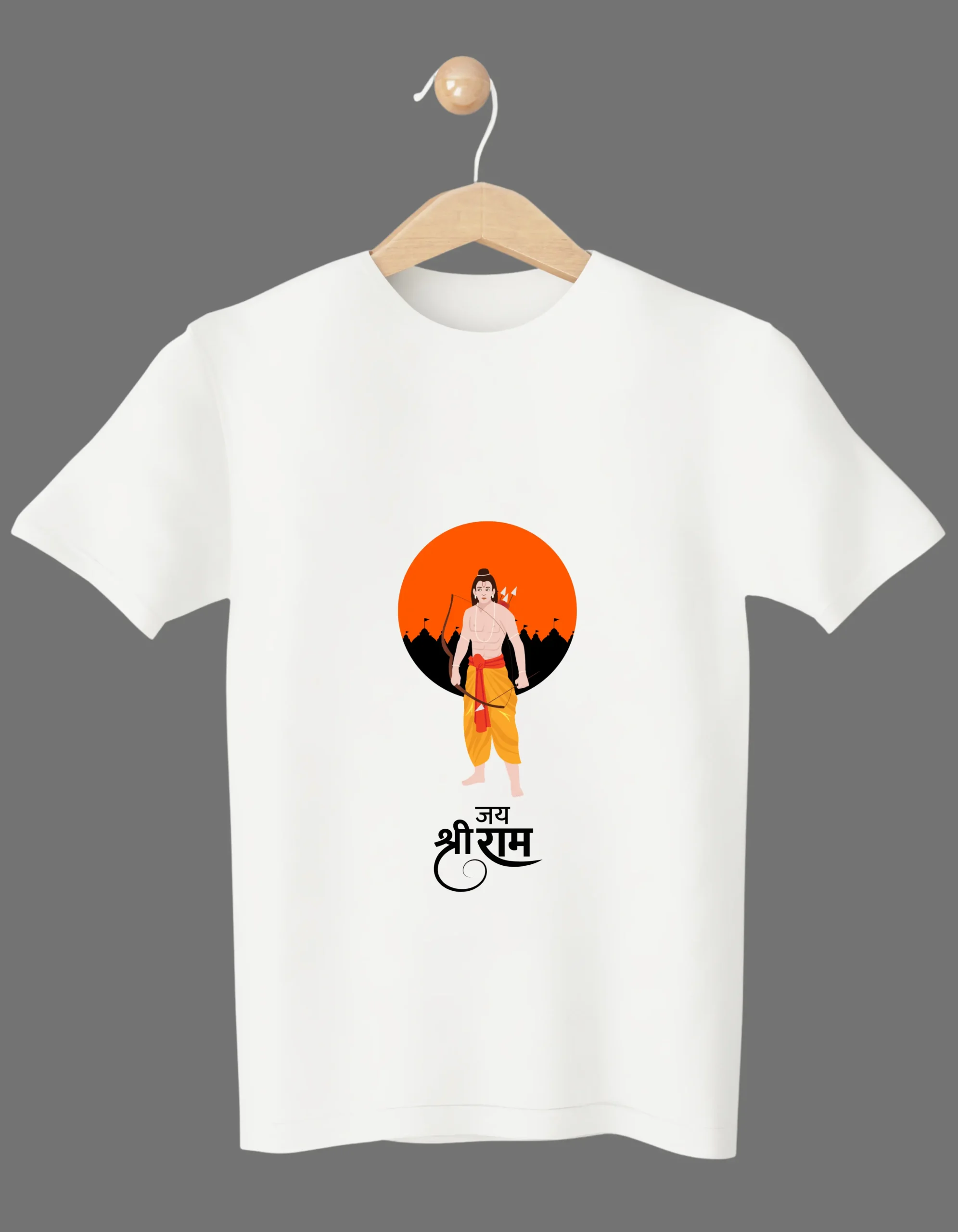 🕉️ jai shree ram t shirt – by jamuix