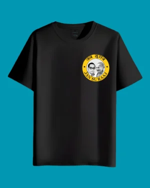 jan suraaj, jan suraaj t shirt, jan suraaj merchandise, bihar map t shirt, jan suraaj supporter t shirt, jan suraaj white t shirt, jan suraaj campaign wear, jan suraaj party t shirt, jan suraaj movement, political t shirt, bihar pride t shirt, jamuix t shirt, cotton round neck tee, unisex t shirt, premium quality t shirt